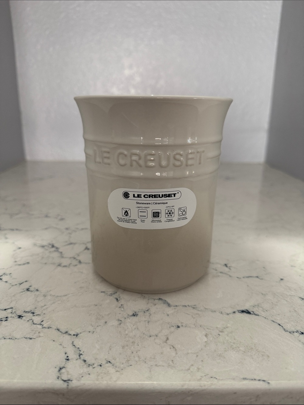 Le Creuset Meringue Stoneware Crock